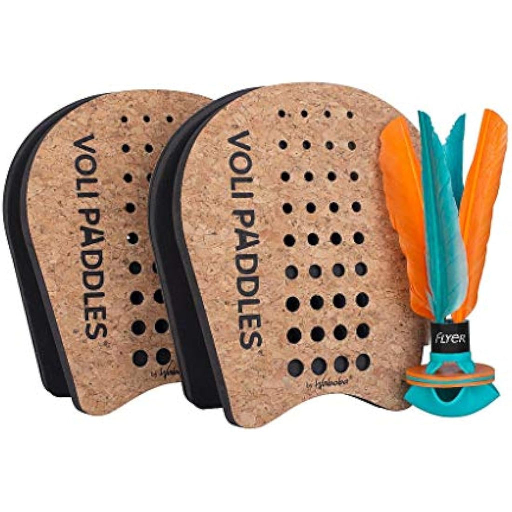 Waboba Voli Paddle Game – Portable Backyard Tennis Set with Shuttlecock