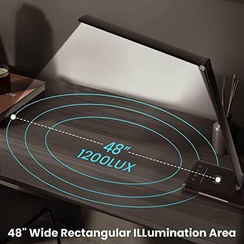 BIENSER LED Desk Lamp with 10W Wireless Charger and USB Port
