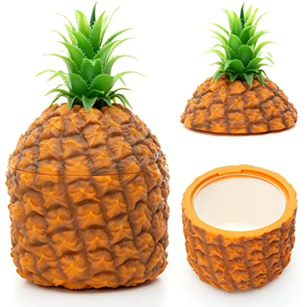Jolof Store Retro Pineapple Ice Bucket – 1500ml Insulated Vintage Cooler