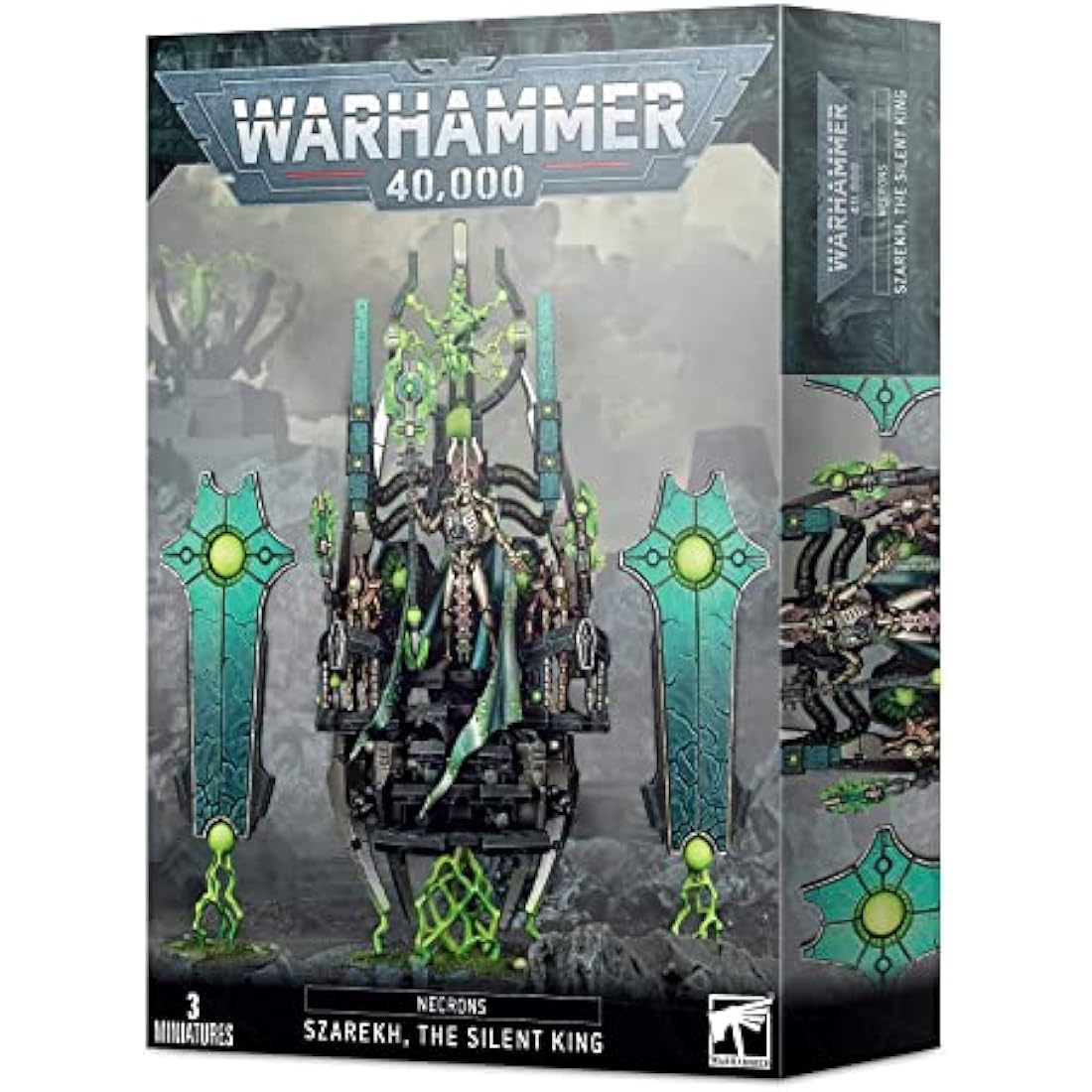 Warhammer 40k Necrons: Szarekh The Silent King Miniature Model Kit