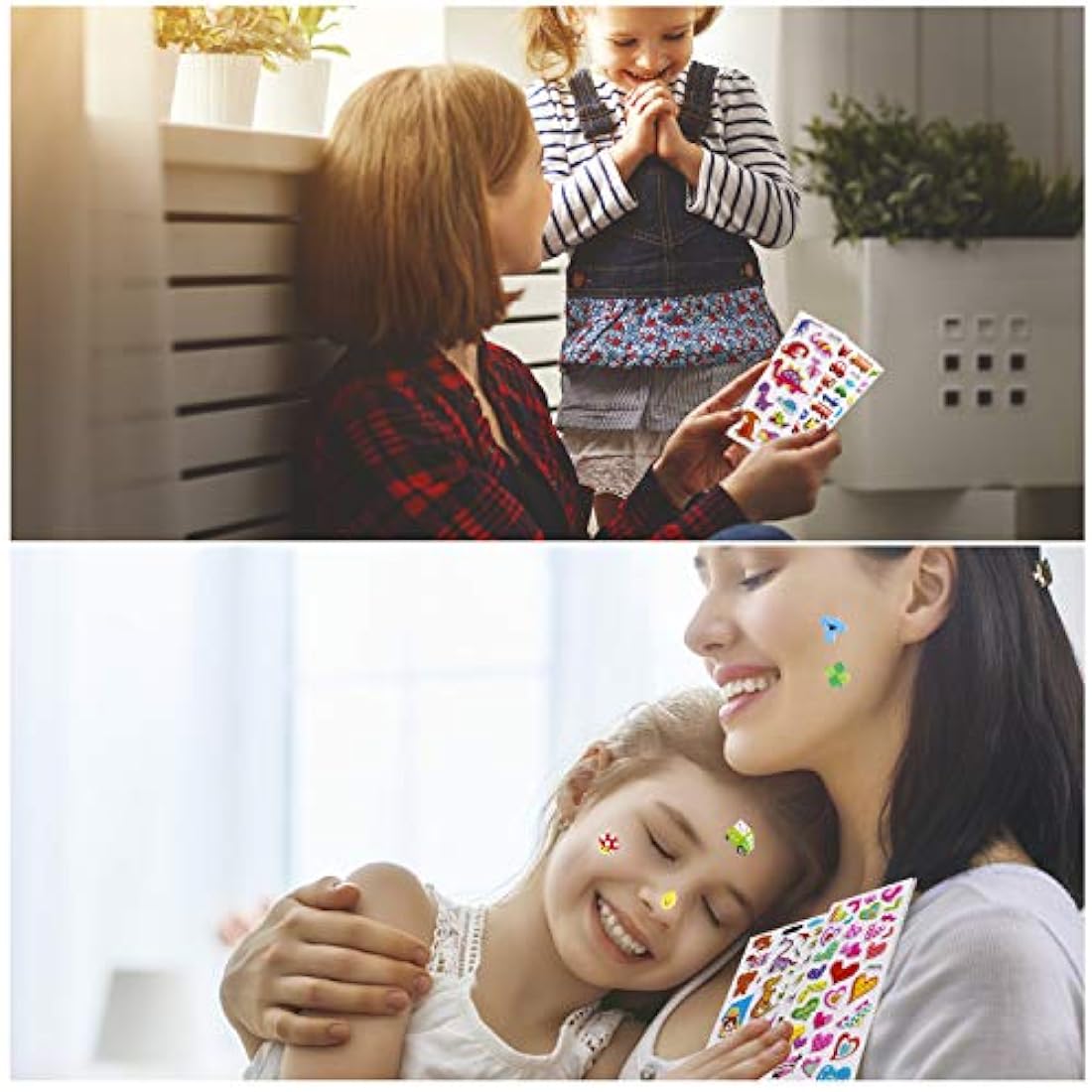 Meafeng 3D Puffy Stickers for Kids – 24 Sheets Vivid Reward Craft Stickers