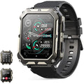 Military Smart Watch for Men - IP68 Waterproof Fitness Tracker