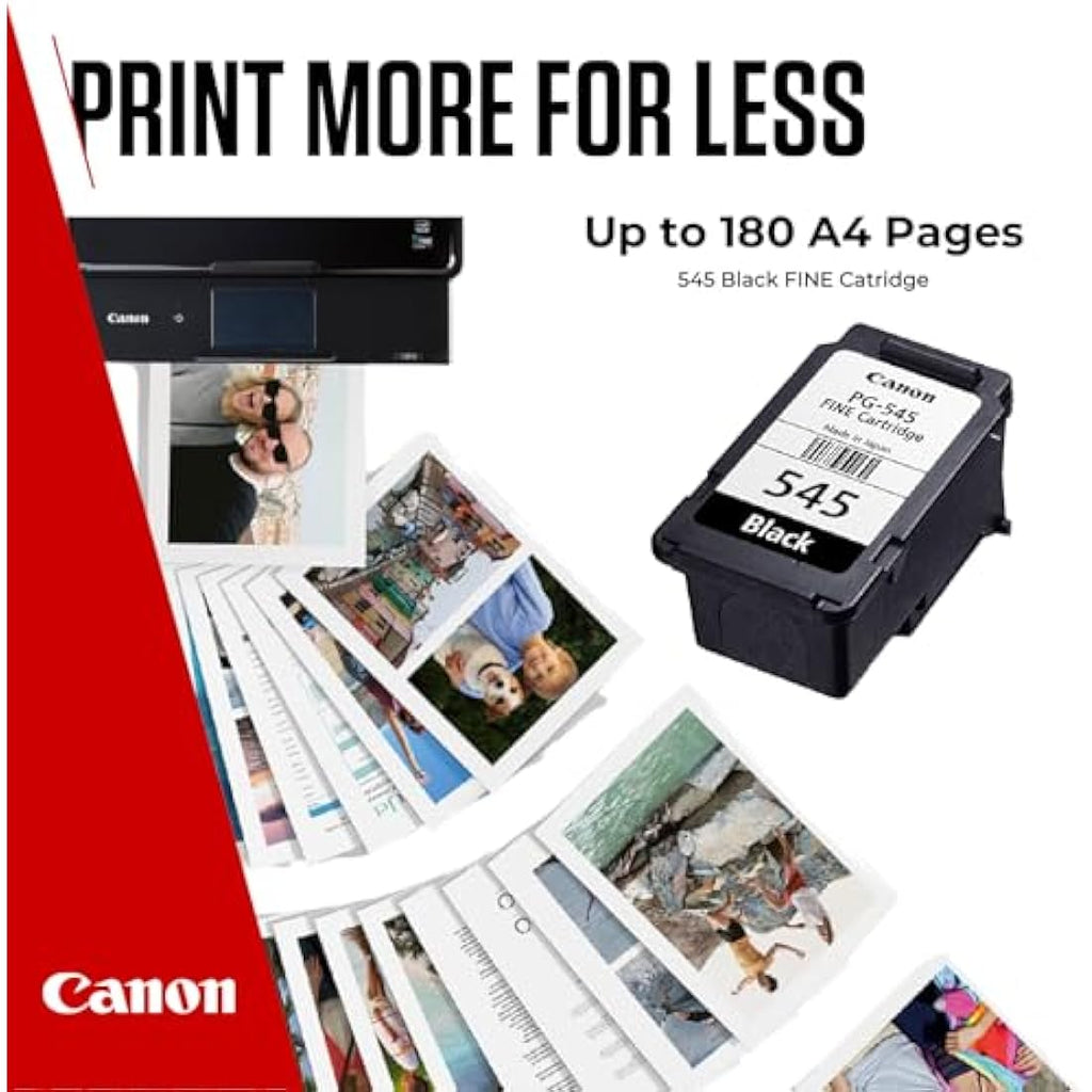 Canon PG-545 Genuine Black Ink Cartridge - 180 Page Yield | Jolof Store