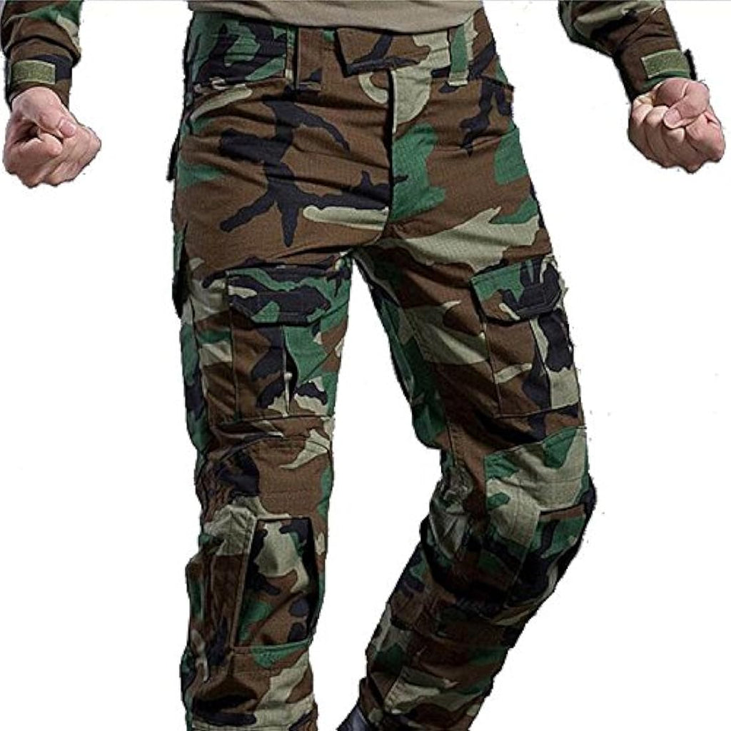 Tactical Military Combat Pants with Knee Pads for Airsoft