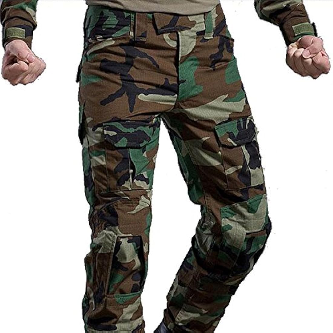 Tactical Military Combat Pants with Knee Pads for Airsoft