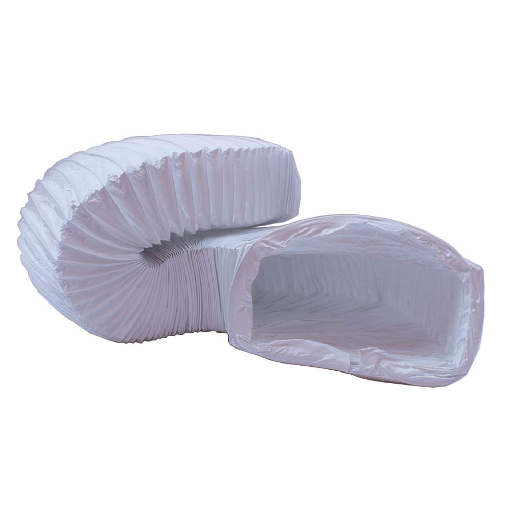 Kair White PVC Flexible Rectangular Ducting Hose | 220mm x 90mm x 3m
