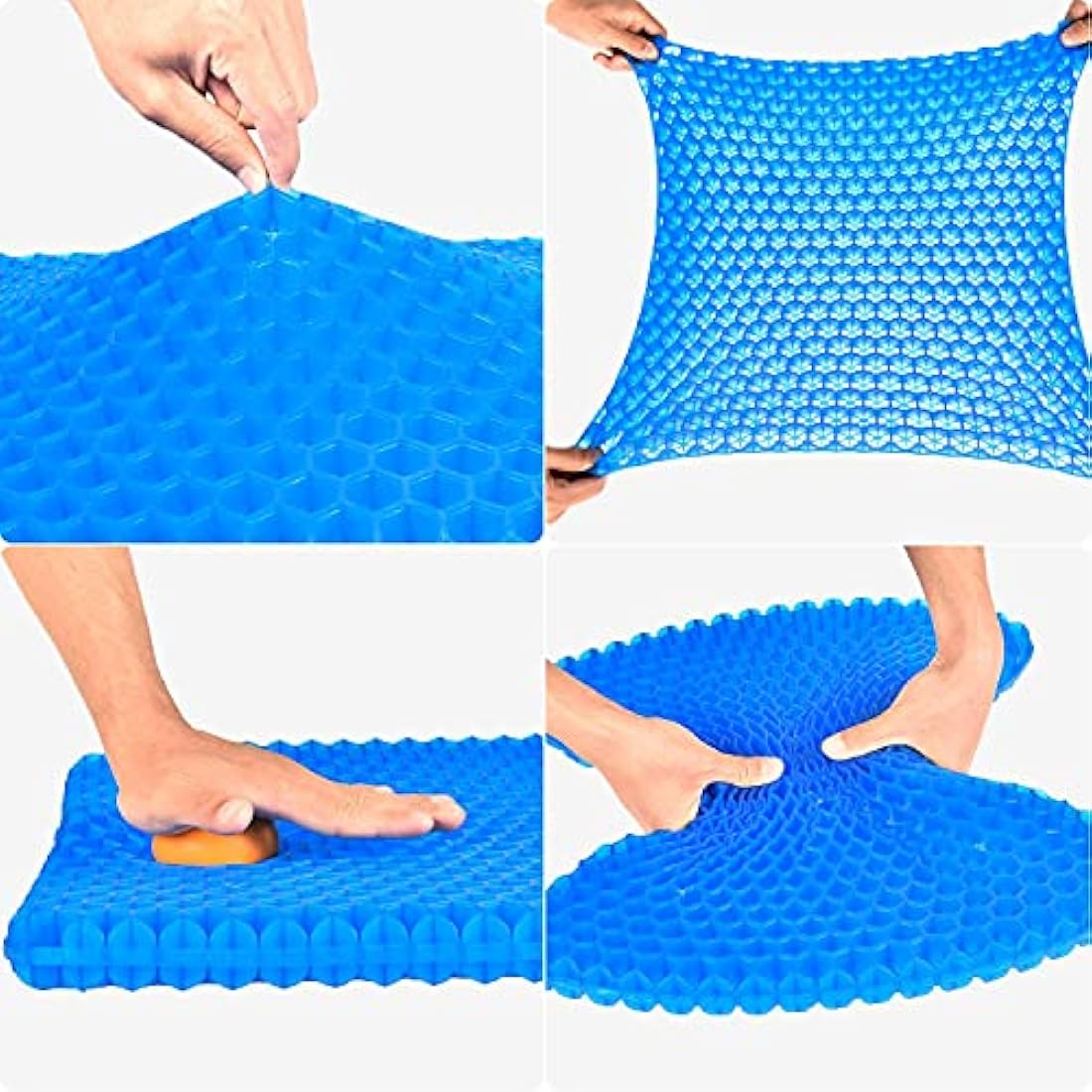 Large Gel Seat Cushion – Double Thick Honeycomb Design