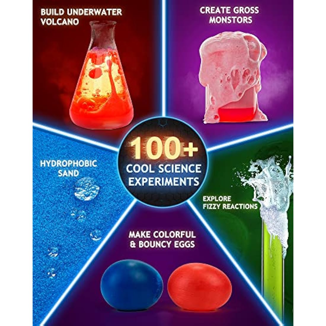 Japace 100+ Science Lab Experiments Kit | STEM Educational Chemistry Set