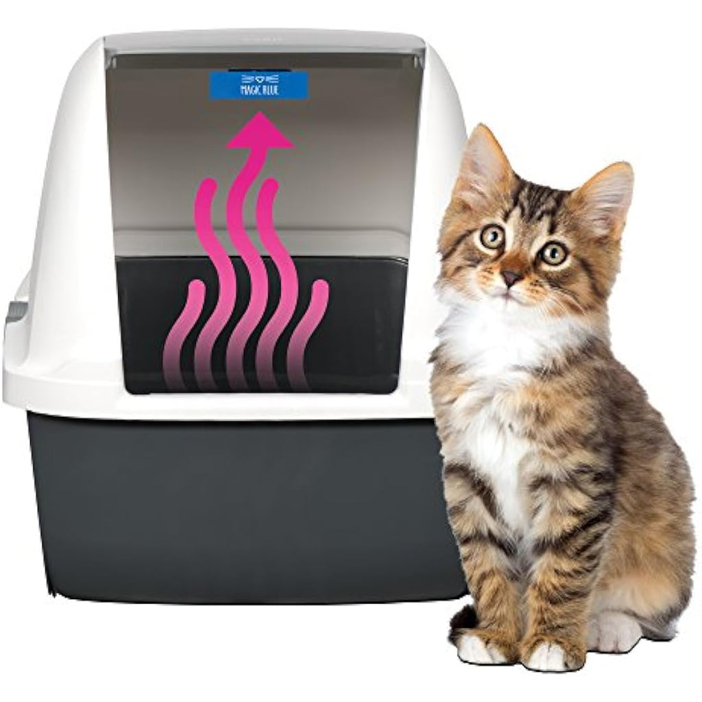 Catit Magic Blue Ammonia Buster – Natural Cat Litter Box Odor Filter