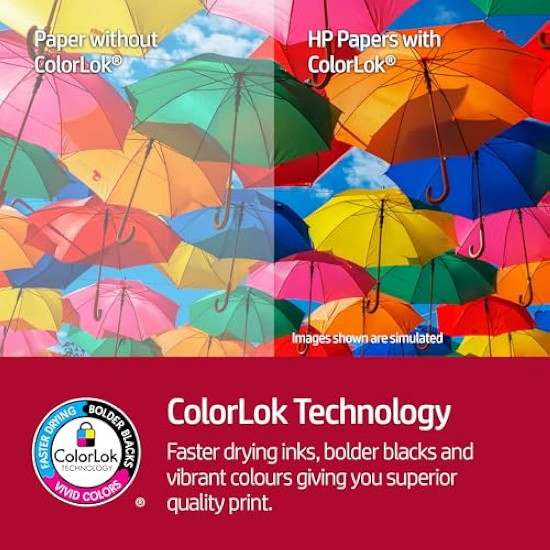 HP Color Choice A4 Paper 250gsm Heavyweight Cardstock - White (250 Sheets)