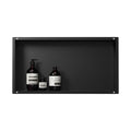 Bernkot Black 304 Stainless Steel Shower Niche | Flush Mount Wall Shelf