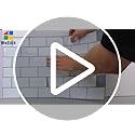 WoStick White Subway Peel and Stick Wall Tiles - 10 Sheet Kitchen Backsplash