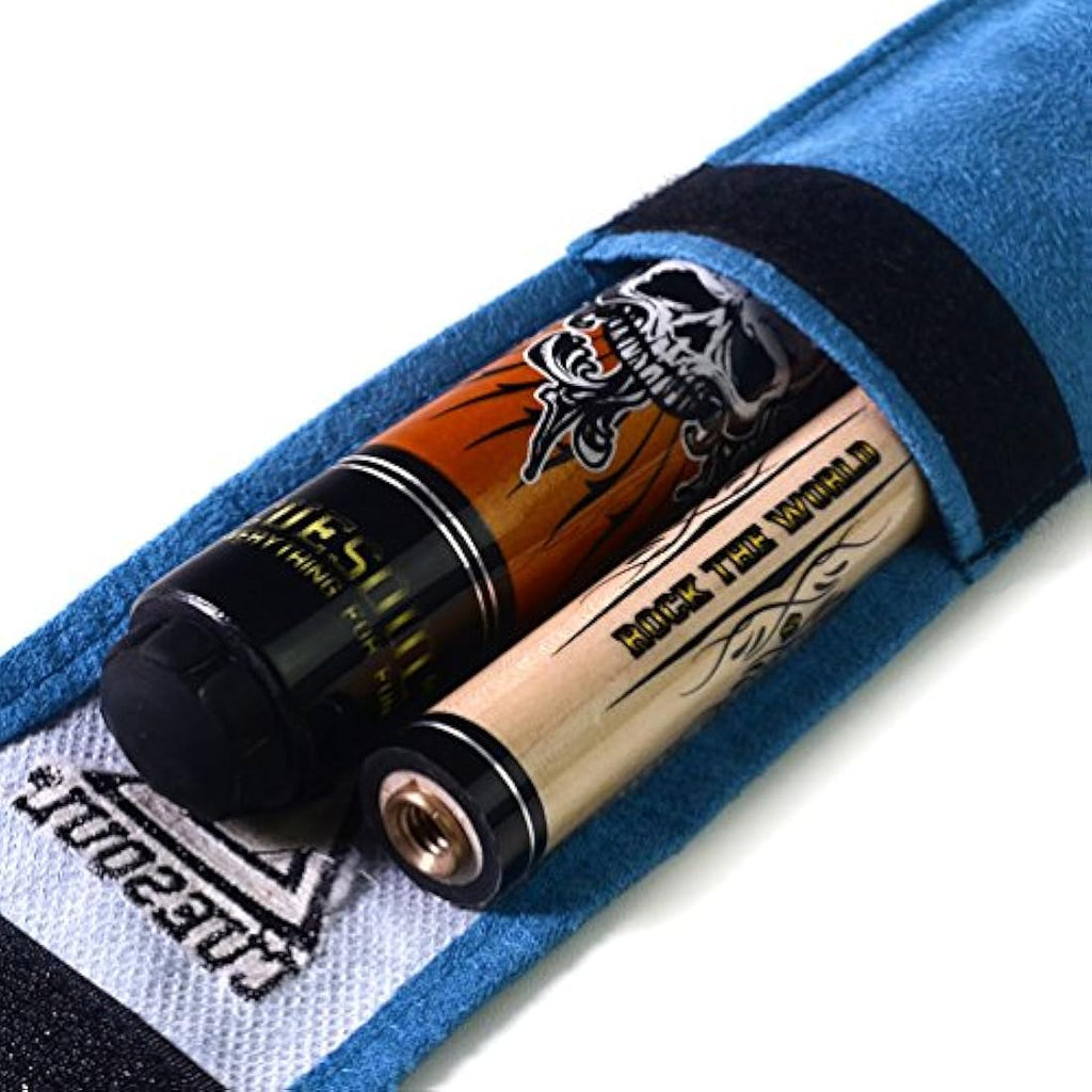 CUESOUL ROCKIN 58" 21oz Pool Cue Stick | Maple Shaft & Irish Linen Wrap