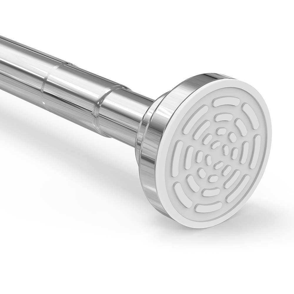 Tension Shower Curtain Rod – 304 Stainless Steel, 120-215cm