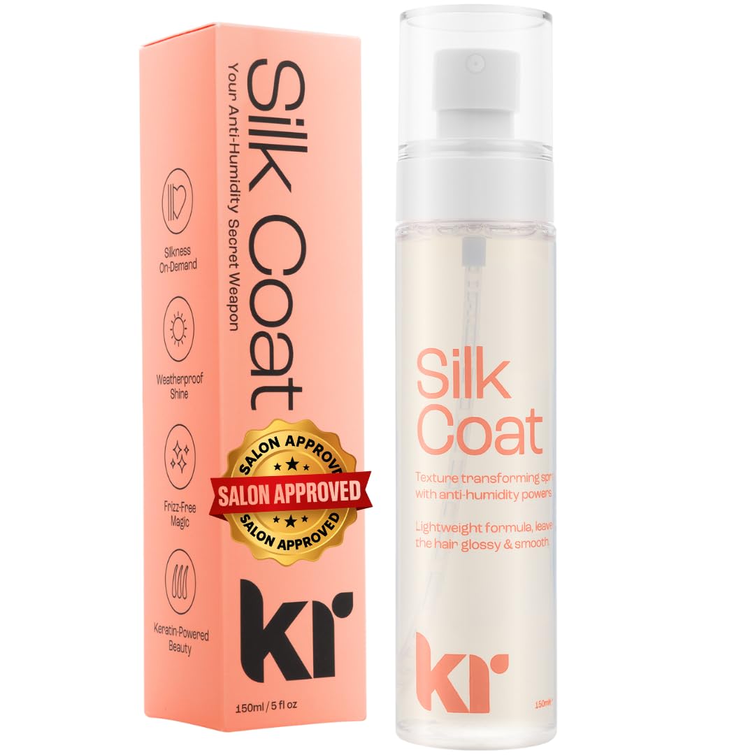 Keratin Revolution Silk Coat Spray – Anti-Frizz Heat Protectant 150ml