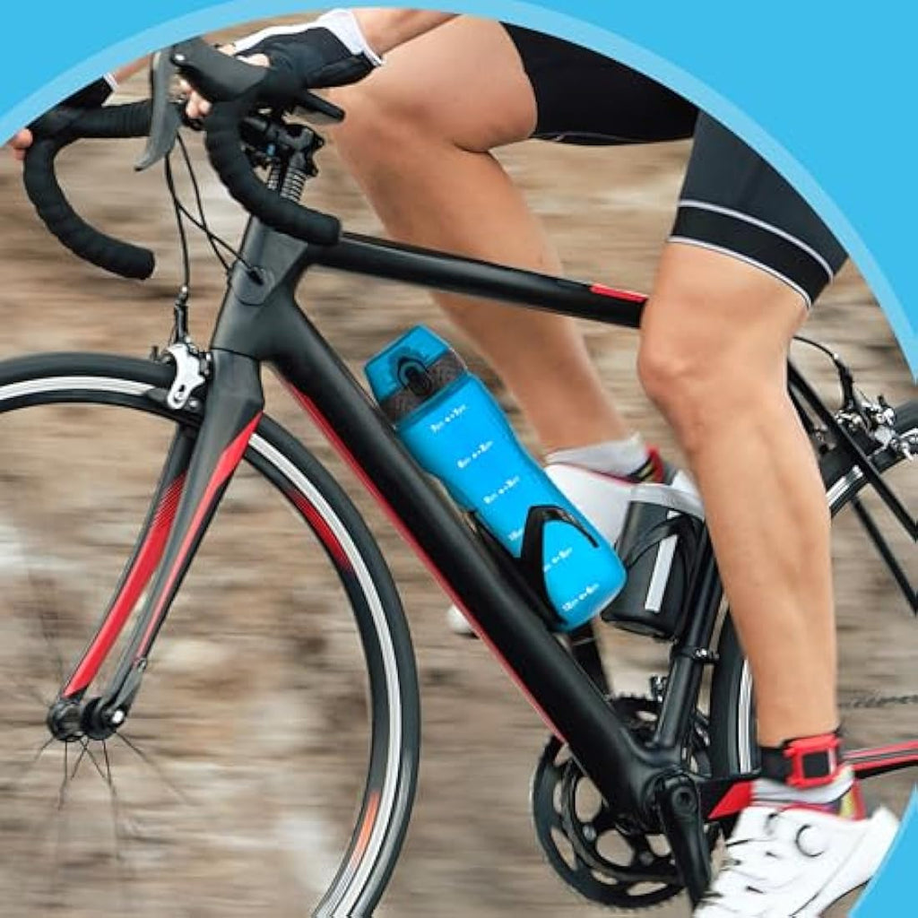 Oldley 750ml Tritan Water Bottle with Straw | Leakproof Sports Bottle