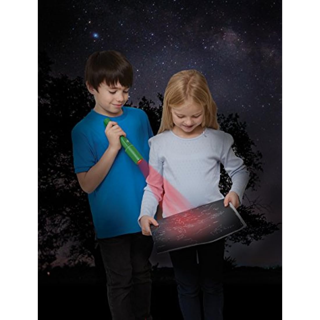 Brainstorm Toys Kids Night Vision Torch – Red LED Outdoor Adventure Light