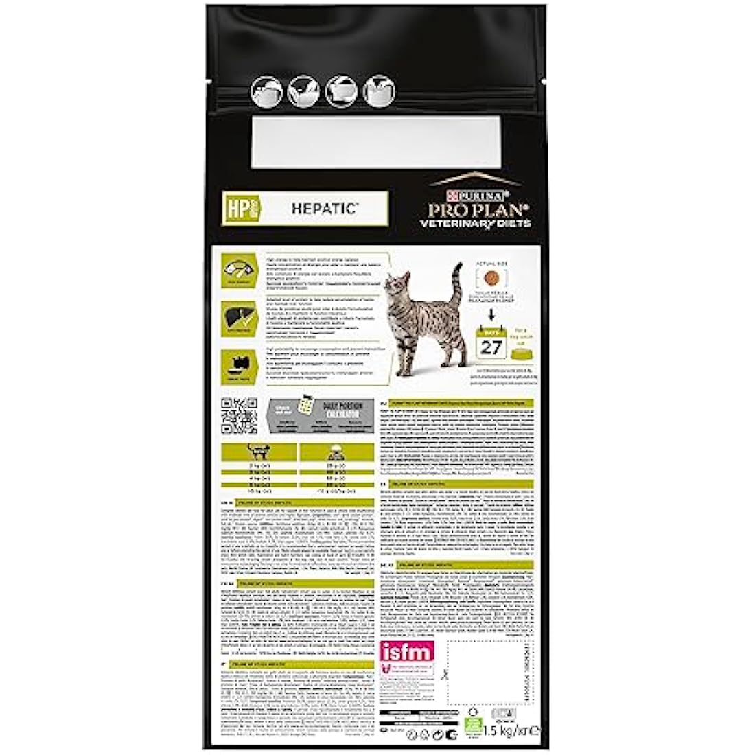 Pro Plan Veterinary Diets Hepatic Cat Food – Liver Support – 1.5kg