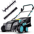 Bluemars 2000W Electric Lawn Scarifier & Aerator | 40cm Width, 55L Box
