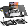 SAIJI Laptop Bed Tray Table | Adjustable Height & Angle Foldable Lap Desk