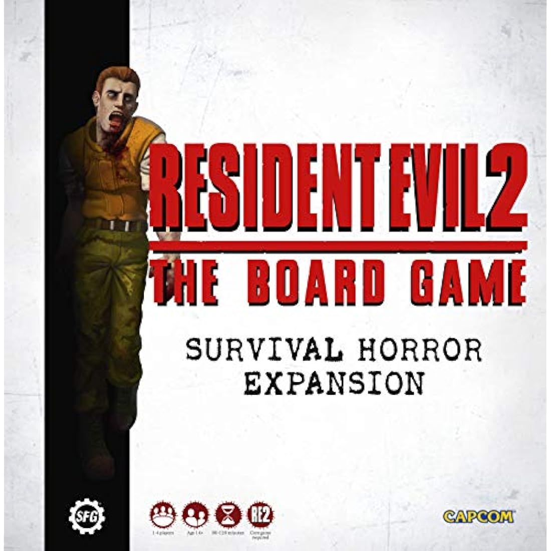 Resident Evil 2 Board Game: Survival Horror Expansion | 13 Miniatures