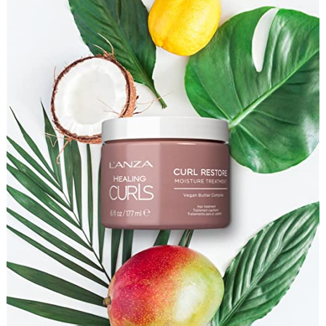 L'ANZA Healing Curls Restore Moisture Treatment – Leave-In Cream 177ml