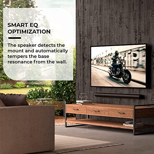 HumanCentric Wall Mount for Sonos Arc and Arc Ultra - Black Steel