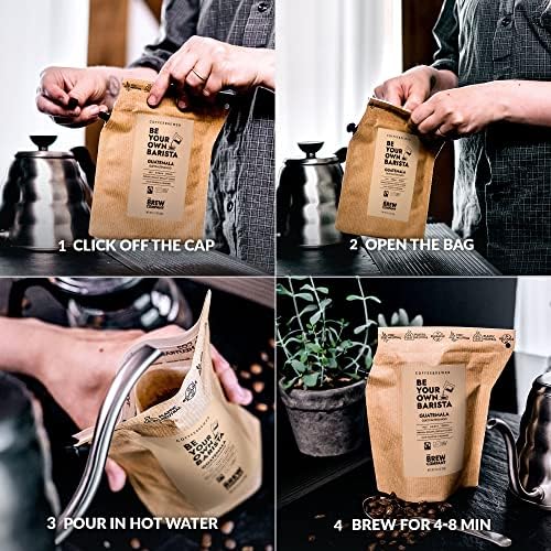 Organic Specialty Coffee Gift Set – 5 Single Estate Brewers