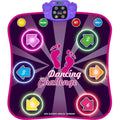 Jolof Store Light Up Dance Mat – Bluetooth Music Game Pad for Kids
