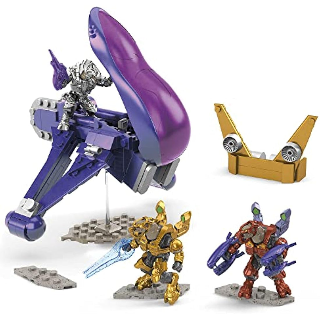 MEGA Halo Arbiter's Quest Banshee Building Set with 3 Figures
