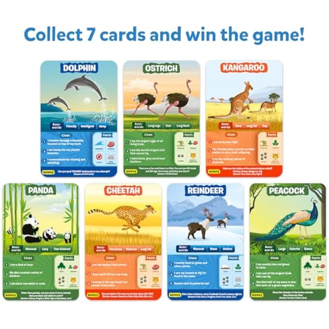 Skillmatics Guess in 10 Animal Planet Card Game | Educational Trivia for Kids