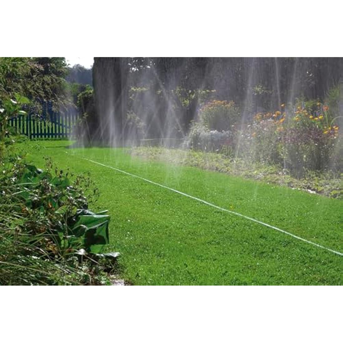 Gardena Sprinkler Hose – 15m Fine Spray Garden Irrigation System, Green