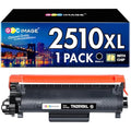 GPC Image TN2510XL High Yield Black Toner Cartridge for Brother Printers