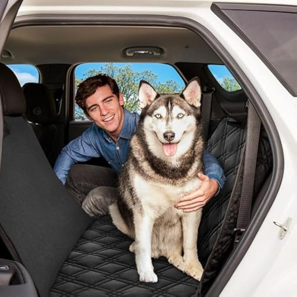 Meadowlark XL Dog Seat Cover – Waterproof Heavy Duty Pet Car Hammock