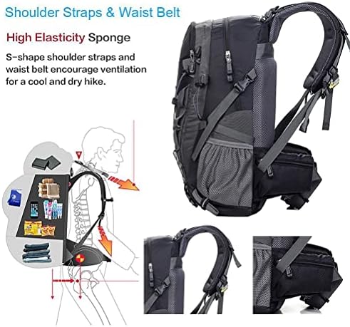 Waterproof Hiking Backpack – Unisex Trekking & Outdoor Rucksack