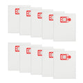 SHUOMAO 10-Pack Microfibre Vacuum Bags for Henry XL, George & Charles