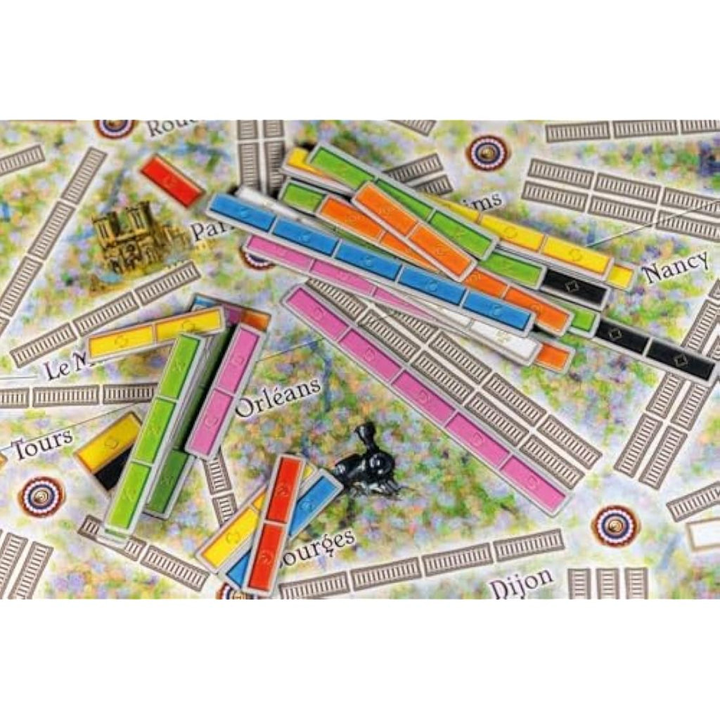 Days of Wonder Ticket to Ride France & Old West Board Game Expansion