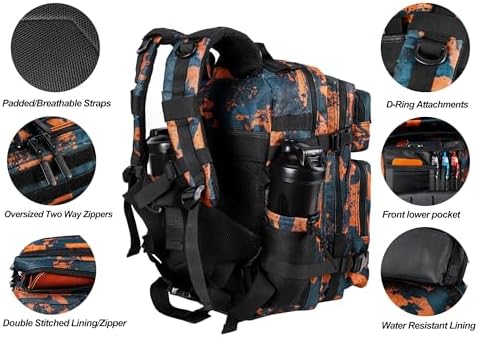 Tactical Military Backpack | 25L/35L Molle Assault Pack