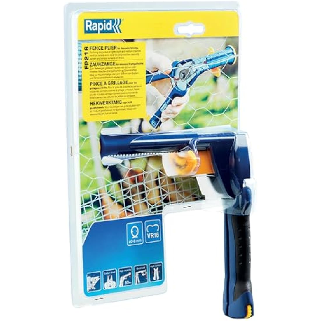 Rapid FP216 Fence Pliers for VR16 Hogrings with High Capacity Magazine