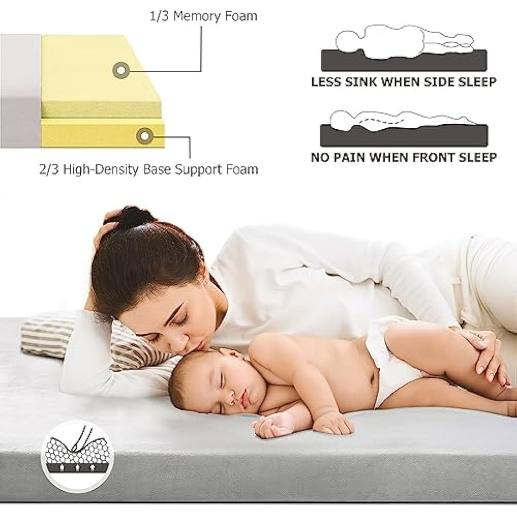 Willpo Memory Foam Camping Mattress | Waterproof Portable Sleeping Pad