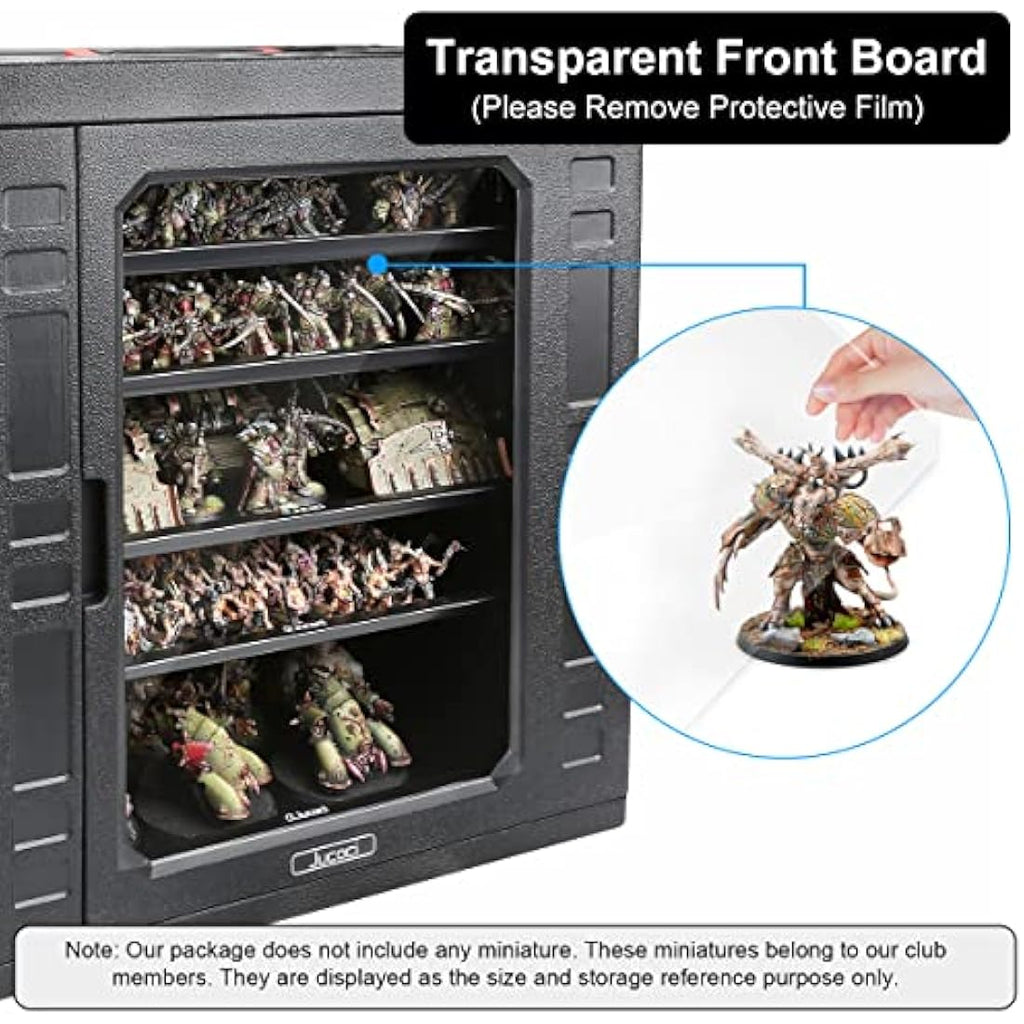 Jucoci Miniatures Storage Case | Large Wargaming Transport Organizer