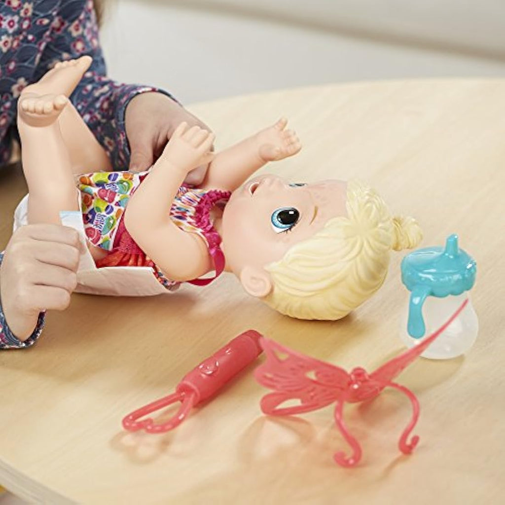 Baby Alive Face Paint Fairy Doll - Blonde Hair Interactive Toy