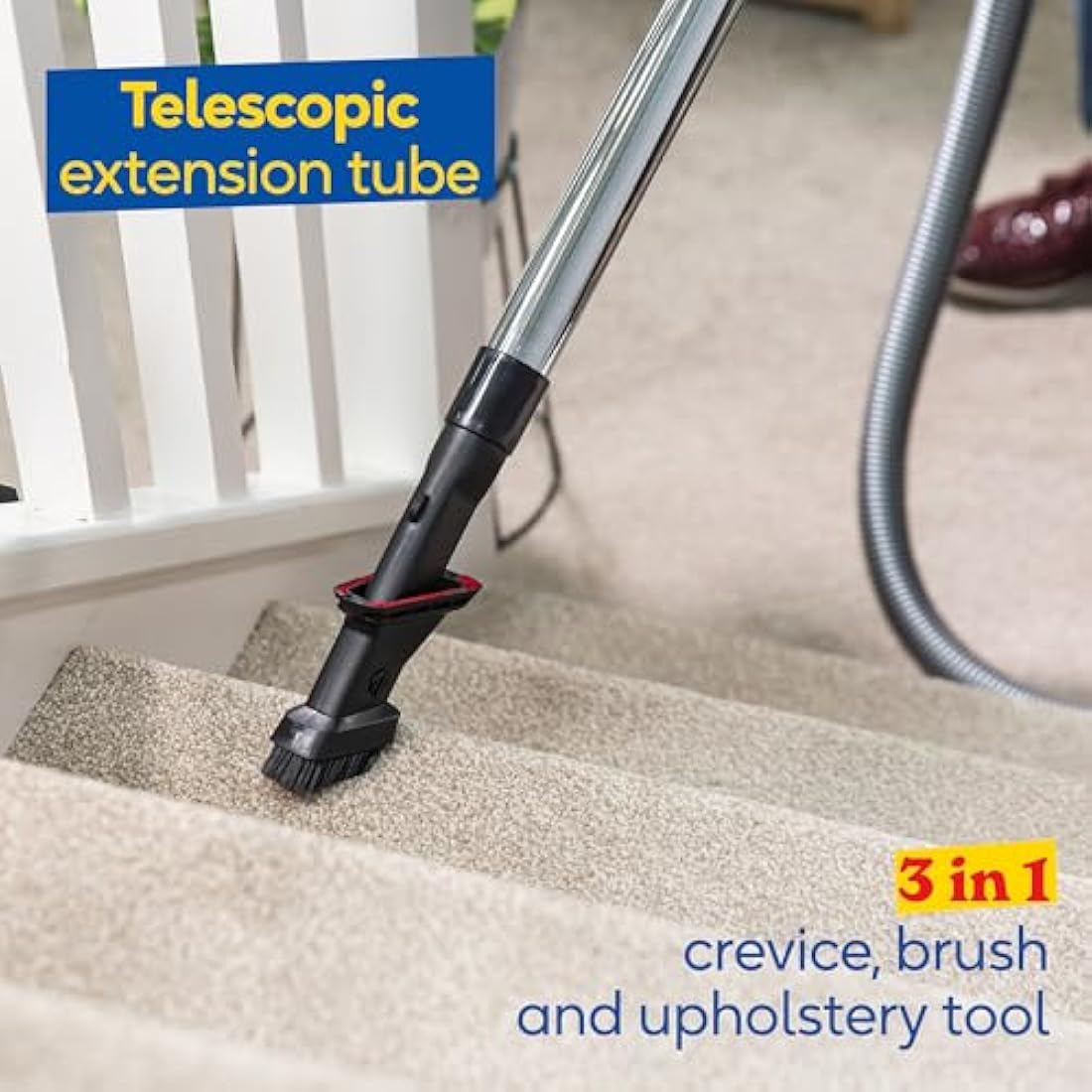 Russell Hobbs TITAN2 PET Cylinder Vacuum – 700W Cyclonic HEPA Cleaner