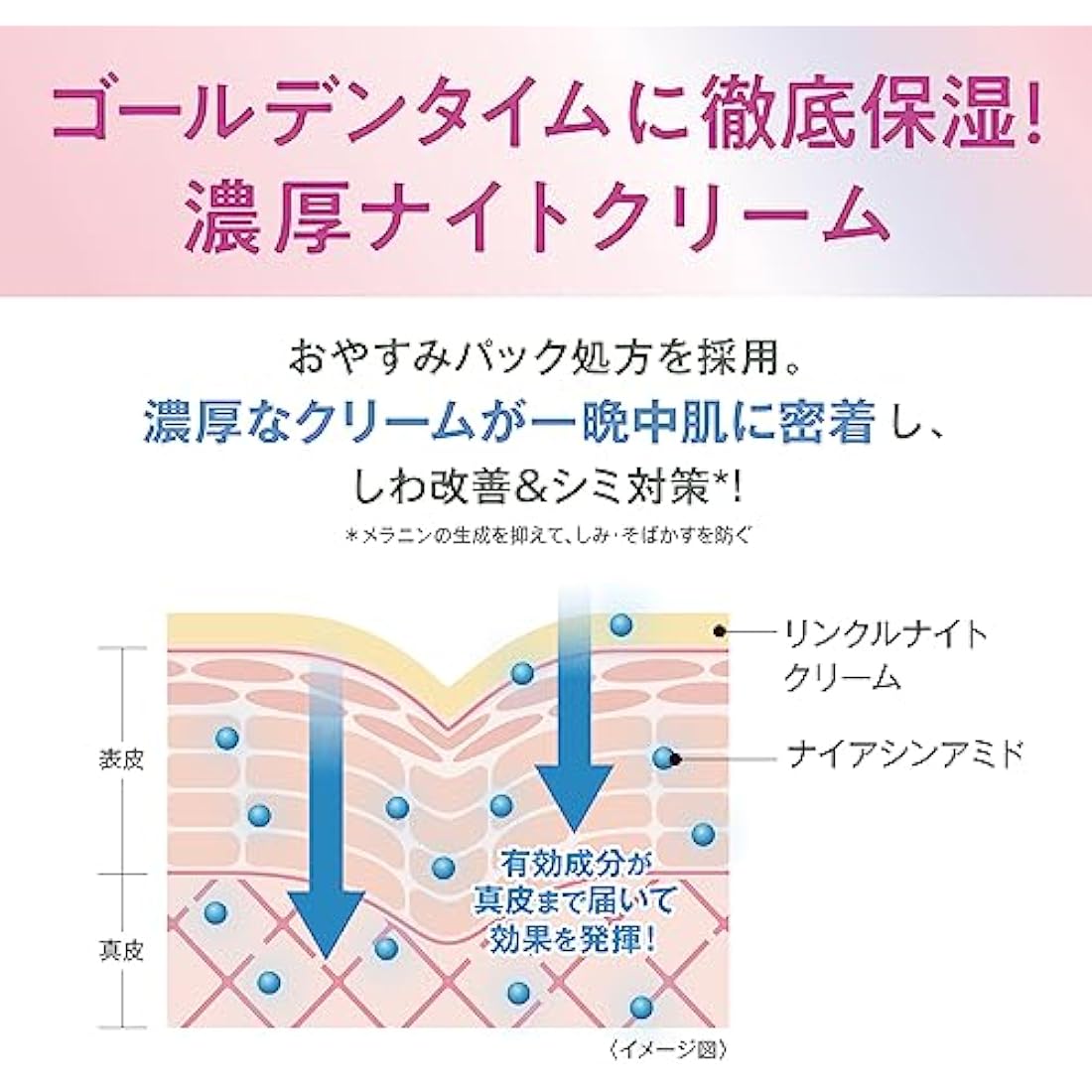 Sana Nameraka Honpo Soy Milk Isoflavone Wrinkle Night Cream - 50g