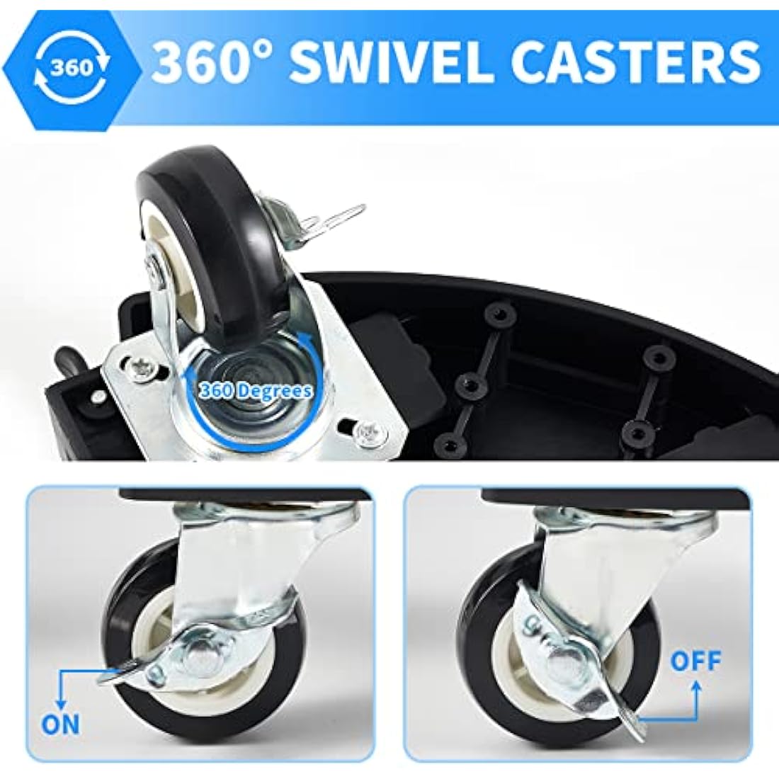 TreeGun Adjustable Plant Caddy with 8 Wheels | 200KG Heavy Duty Stand
