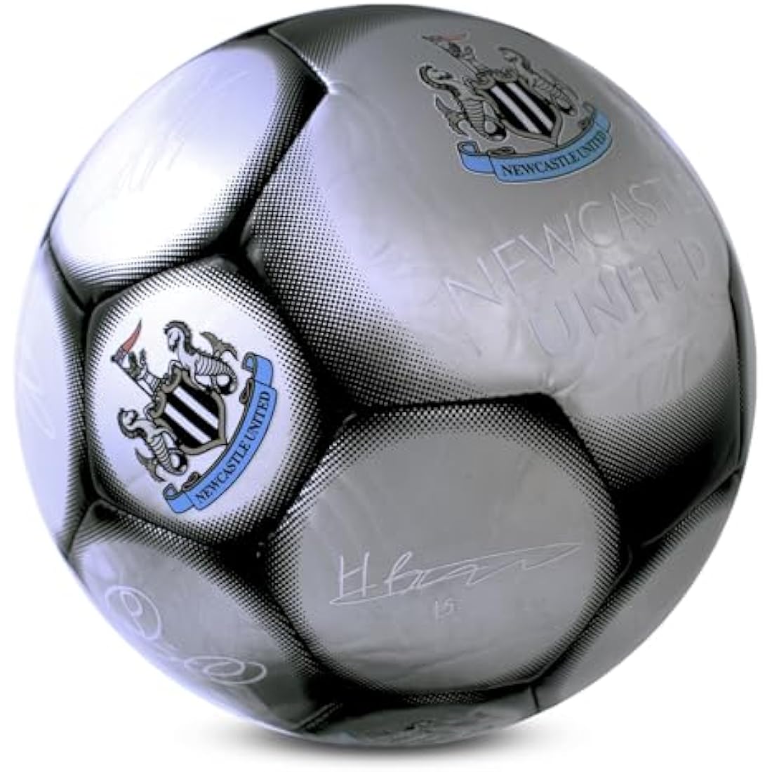 Hy-Pro Official Classic Signature Football – Metallic Training Ball, Size 5