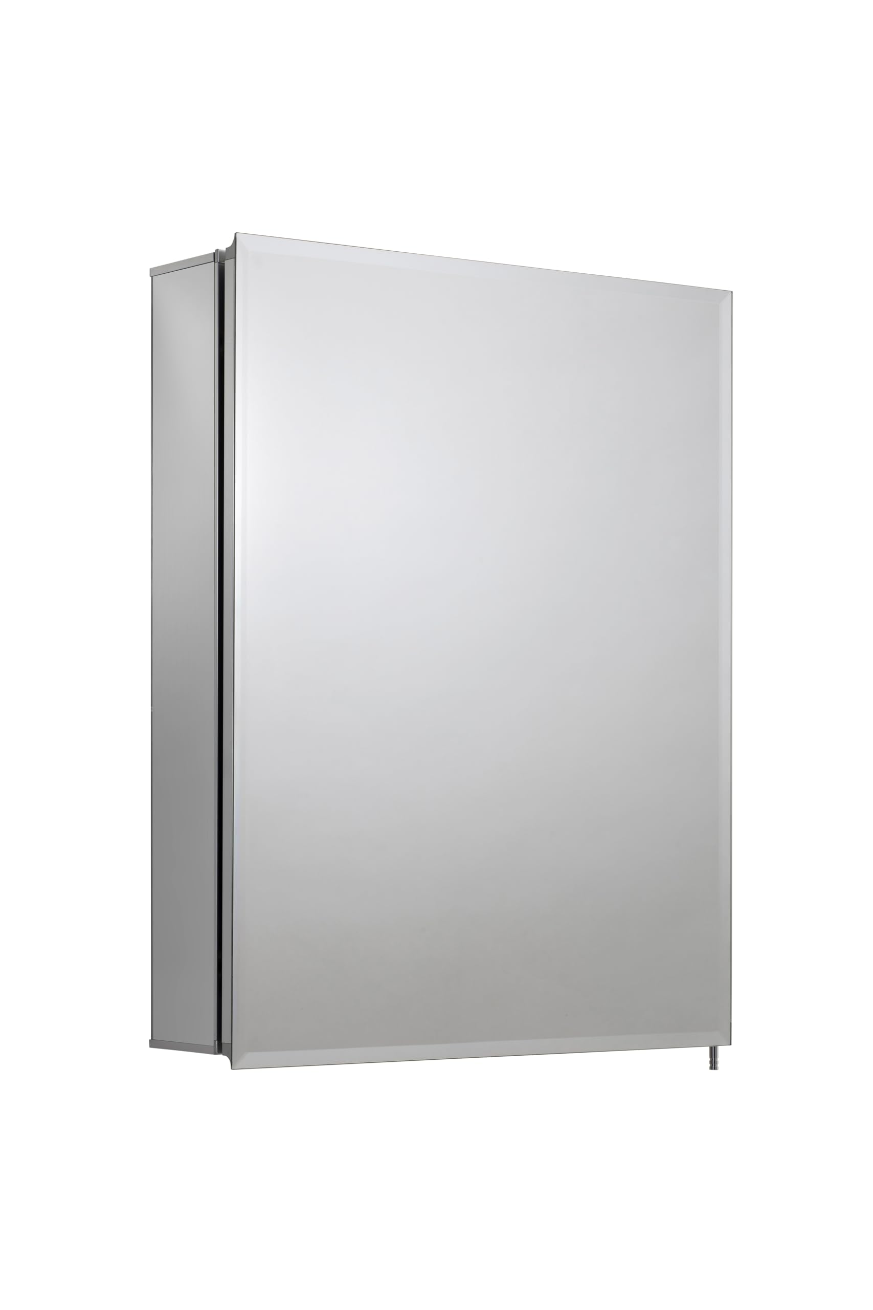 Croydex Langley Mirrored Aluminium Bathroom Cabinet | Hang 'N' Lock
