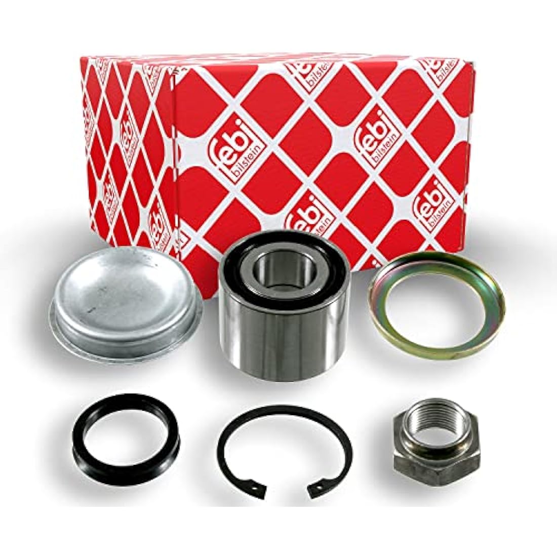 febi bilstein 11420 Wheel Bearing Kit with Additional Parts - 1 Pack