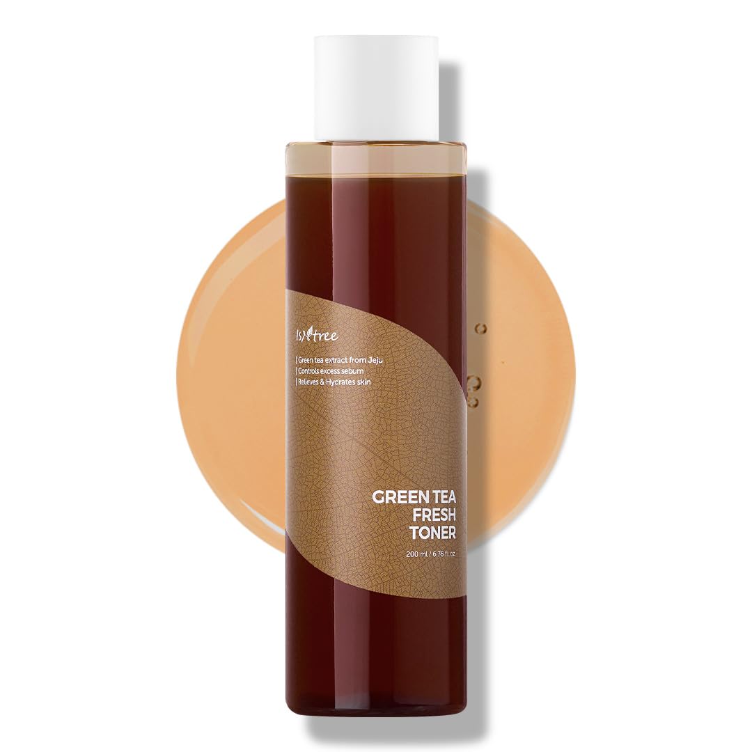 ISNTREE Green Tea Fresh Toner 200ml | Sebum Control Hydrating Skincare