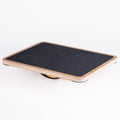 StrongTek Wooden Balance Board – 360° Rotation Core Stability Trainer